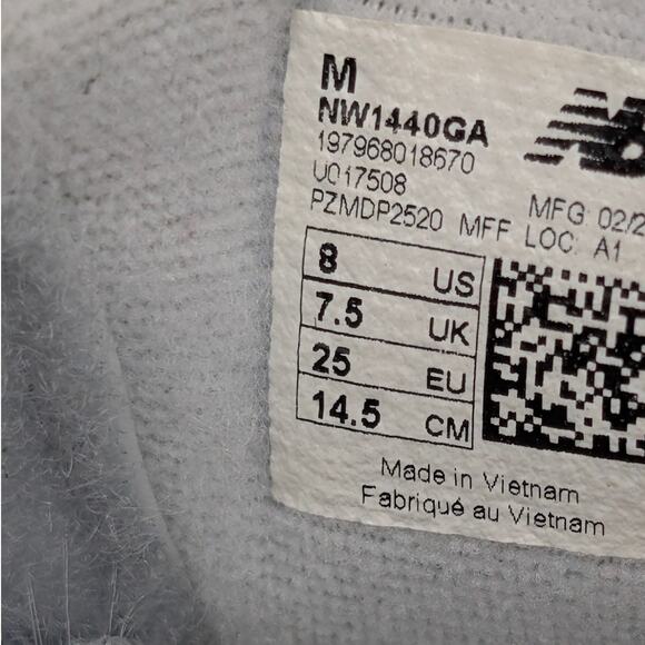 New Balance Kids’ New-B 1440 V1 Hook & Loop Running Shoes Blue Size US8 EU25 - Picture 6 of 11